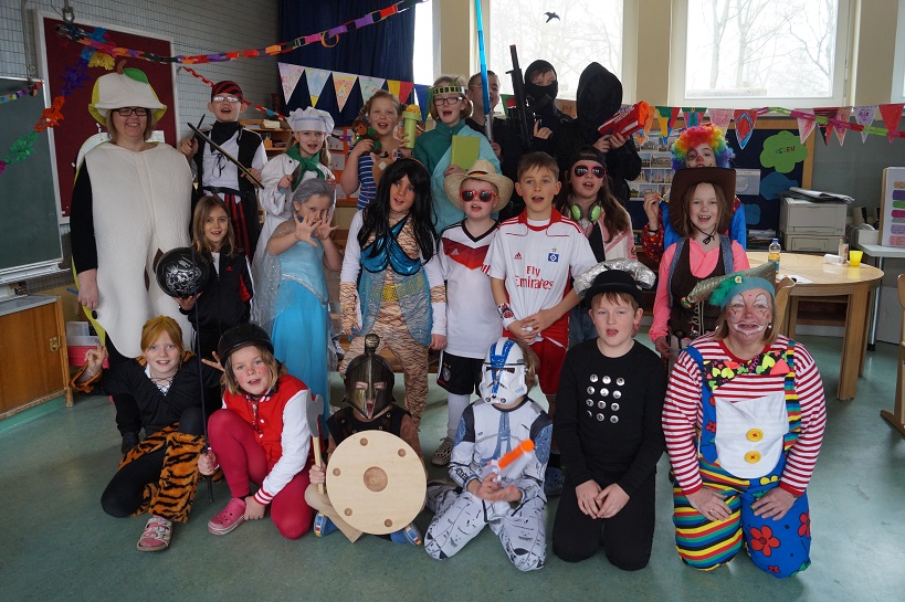 Fasching 2015 Schule Ochsenwerder