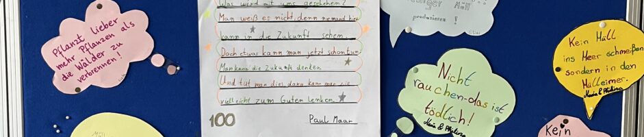 „In hundert Jahren“ – Der Gedichtekalender der Luchse