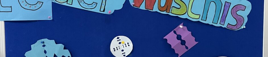 Ein winterlicher Gedichtekalender von den Waschbären