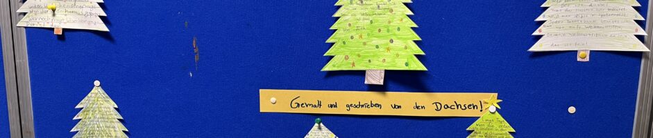 „24 lange Tage“ – Der Gedichtekalender der Dachse