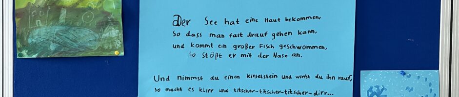 Der Gedichtekalender der Igel und der Adler